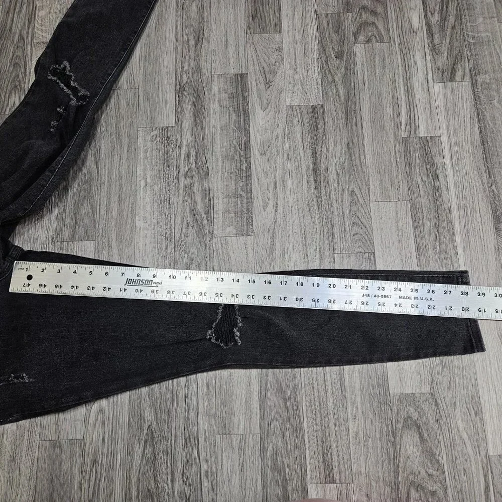 Old Navy Pop Icon Skinny Jeans‎ Womens 4 Charcoal Wash Mid Rise Stretch Denim